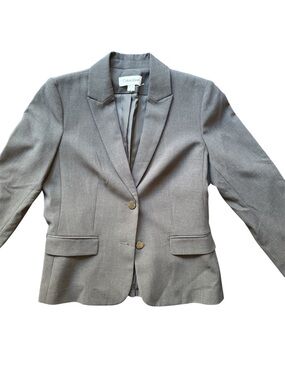 Calvin Klein women’s grey blazer Size 6